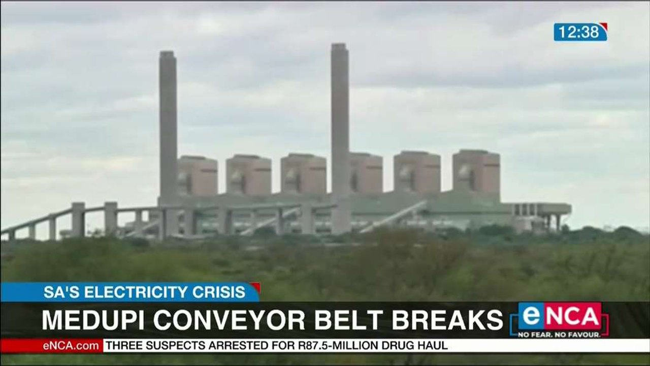 Medupi conveyor belt breaks, possible load-sheeding expected