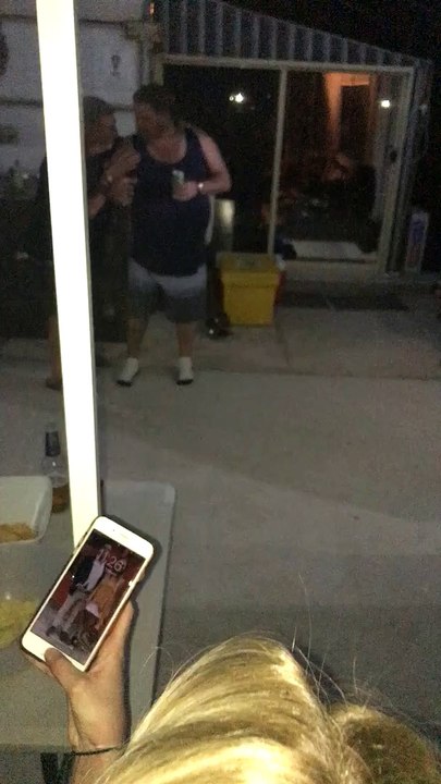 Man Ends Party With Spectacular Trick