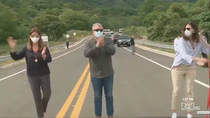 Inauguran la primera vía 4G del país que beneficiará a 260.000 colombianos