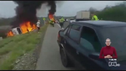 El hombre que arriesgó su vida para salvar a su hermano del incendio en Tasajera