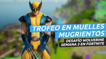 Dónde está el trofeo de Wolverine en Muelles Mugrientos en Fortnite - localización