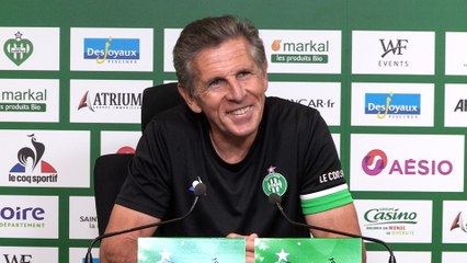 Claude Puel : "Affronter les interrogations"