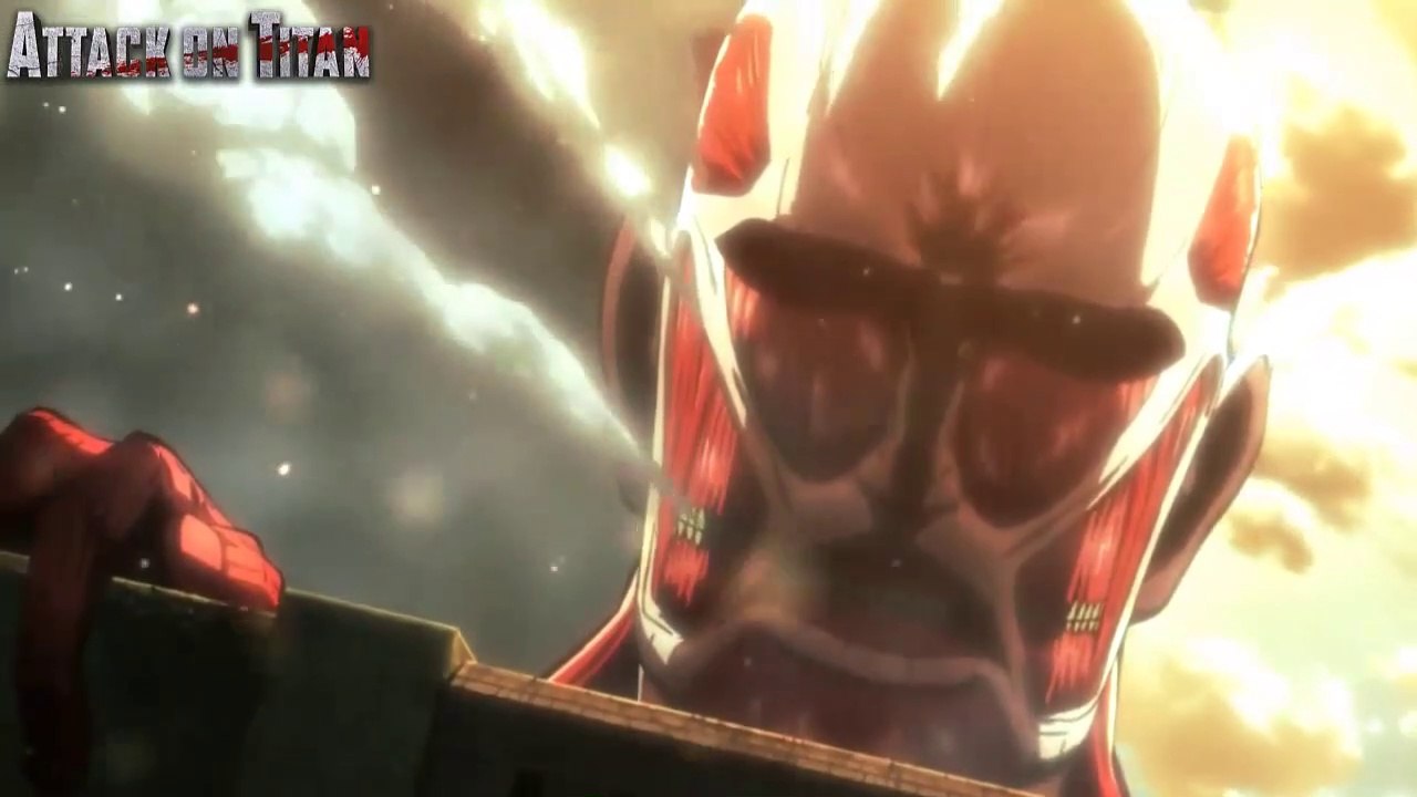 ATAQUE LOS TITANES  T1x1.  Aquí, Dentro De Dos Mil Años  La Caída De Shiganshina  parte 1