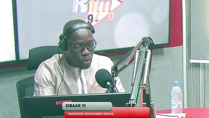 RFM - XIBAAR YI 13H - PR : MAMADOU MOHAMED NDIAYE - 10 SEPTEMBRE 2020 2020