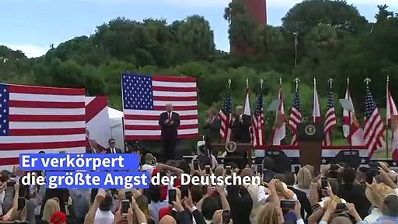 Deutsche fürchten Trump mehr als Corona