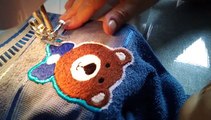 Aplicando Bordado Livre com calcador de ponto acetinado Home Machine Embroidery[1]