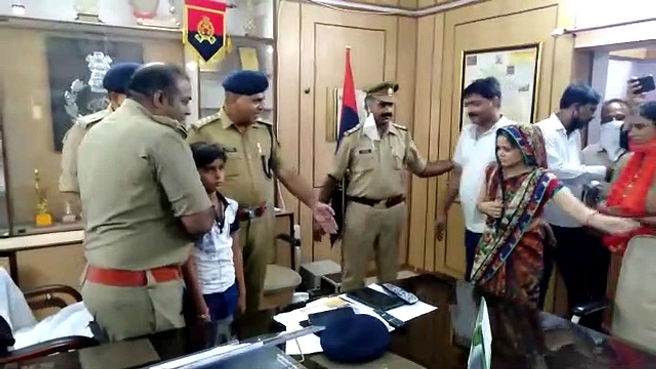 पुलिस एवं क्राइम ब्रांच ने गुमशुदा बालक को 22 घ...