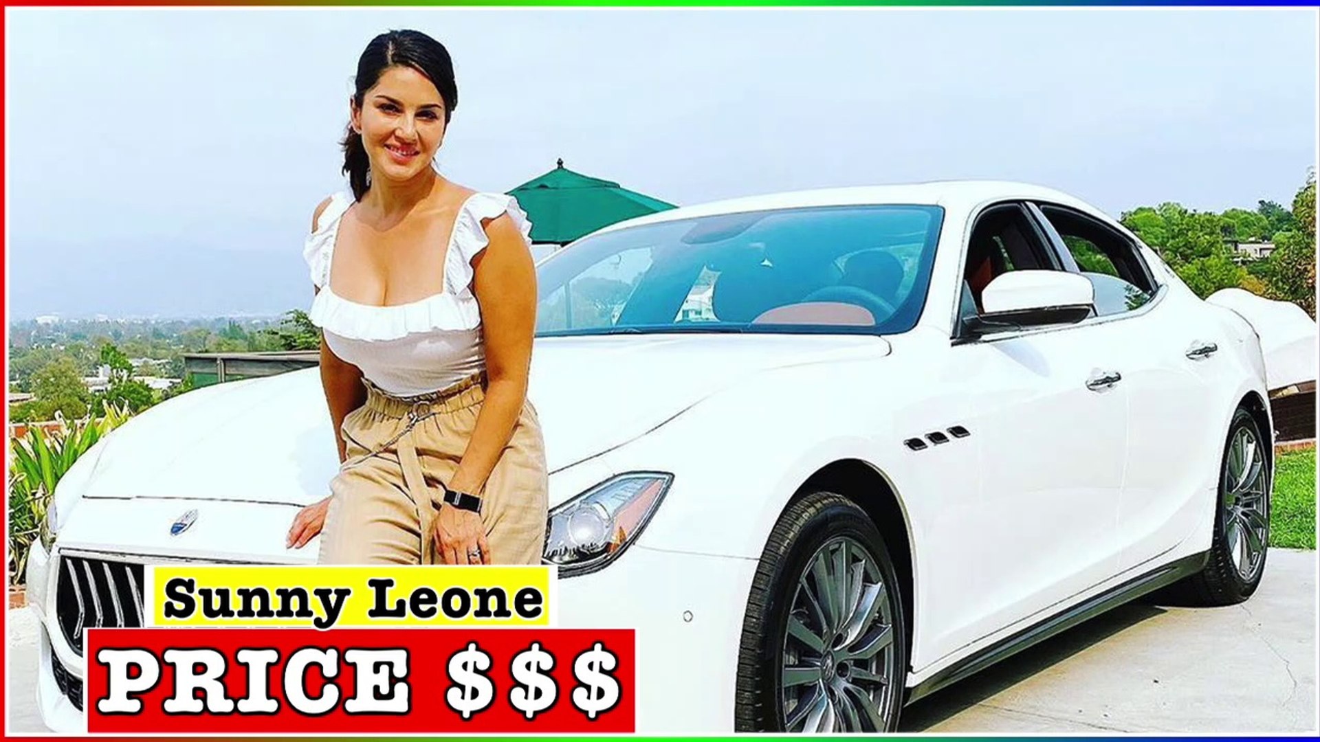 ⁣$80,000 Sunny Leone New Car Maserati Ghibli 3rd Maserati Luxury Car 2020