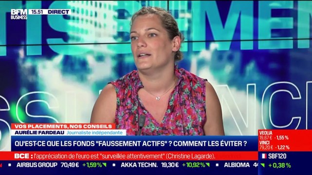 Aurélie Fardeau (journaliste indépendante) : attention aux fonds dits actifs dans lesquels vous investissez ! - 10/09