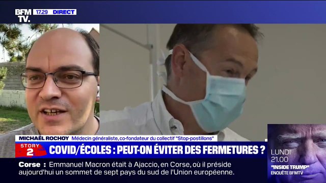Coronavirus: pour le Dr Rochoy, il faut imposer masque à l'école