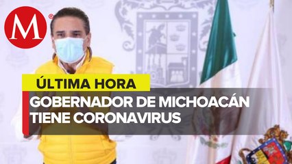 Silvano Aureoles da positivo a coronavirus