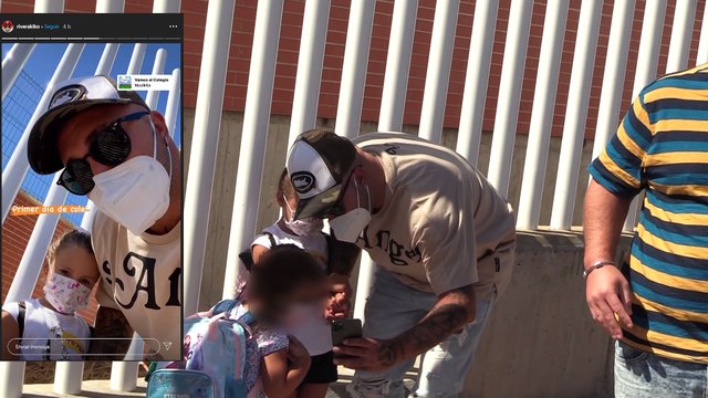 Kiko Rivera e Irene Rosales viven una emocionante 'vuelta al cole' con Ana y Carlota