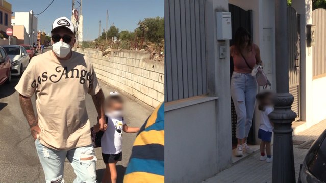 Kiko Rivera e Irene Rosales viven una emocionante 'vuelta al cole' con Ana y Carlota