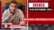 Resumen de noticias jueves 10 de septiembre 2020 / Panorama Informativo / 88.9 Noticias