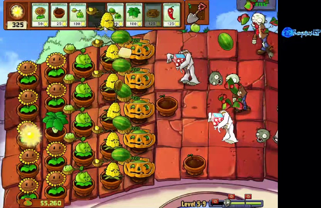 Plant vs Zombies Full Gameplay Walkthrough  Part 6 FINAL