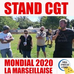 Stand CGT MONDIAL LA MARSEILLAISE 2