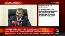 Son dakika haberi... Sağlık Bakanı Fahrettin Koca: Türkiye genelinde yoğun bakım doluluk oranı yüzde 67