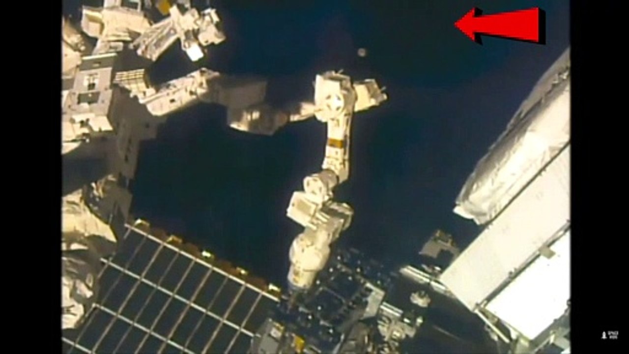 Ball Shape UFO Seen above Earth