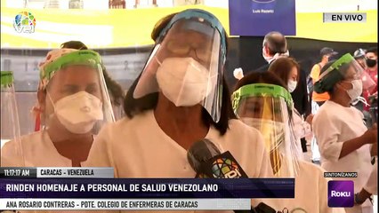 Caracas - Realizan homenaje al personal de la salud fallecido en pandemia - VPItv