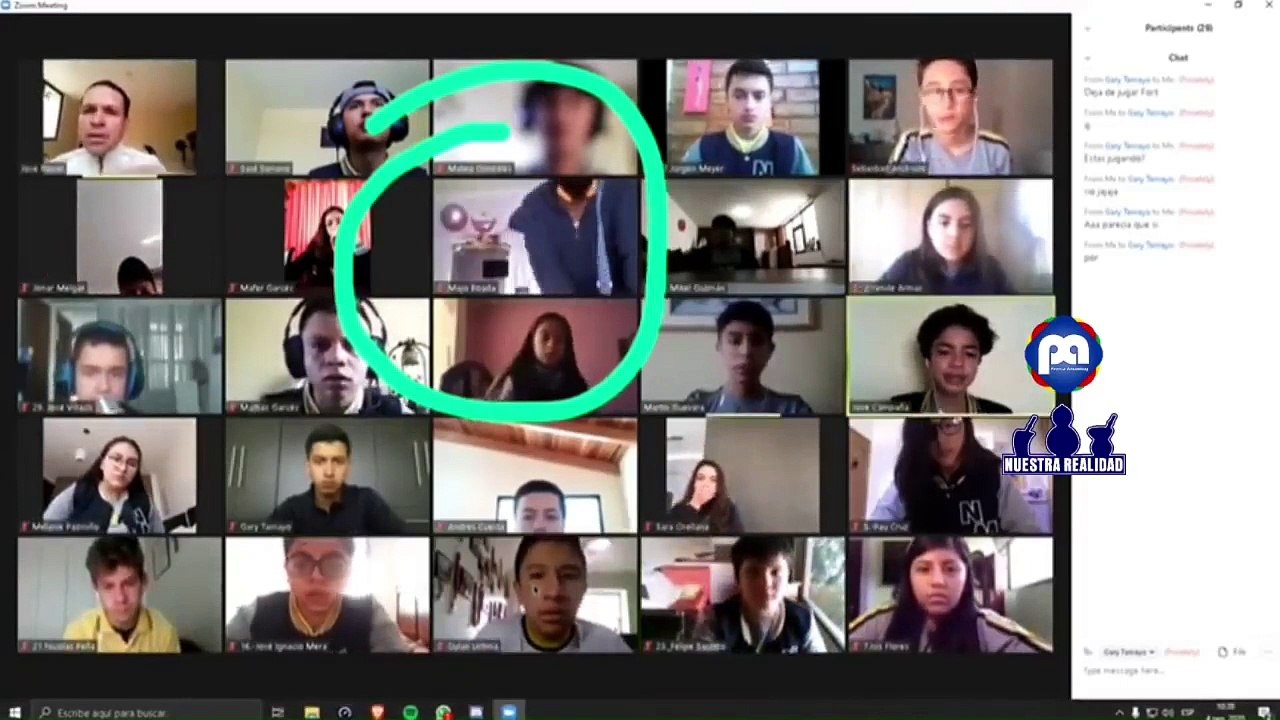 Aluna é assaltada em casa durante aula em videochamada...