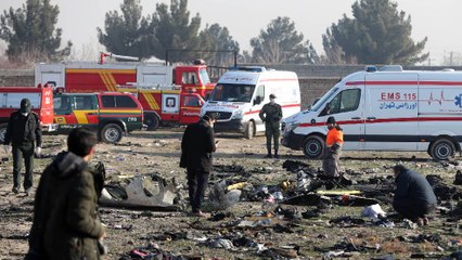 Revelan video del instante en que misil habría impactado a avión siniestrado en Irán
