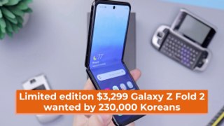 The Expensive Galaxy Z Fold 2