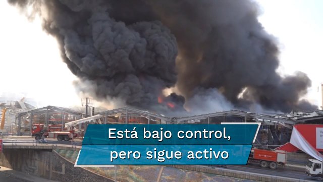 Incendio en puerto de Beirut está bajo control , asegura el gobierno de Líbano