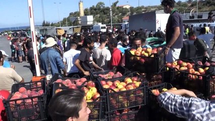 Merkel y Macron proponen que UE se reparta 400 menores de campamento griego incendiado