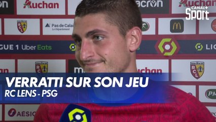 Marco Verratti revient sur son jeu après RC Lens - PSG