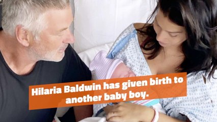 Hilaria Baldwin Has A Baby