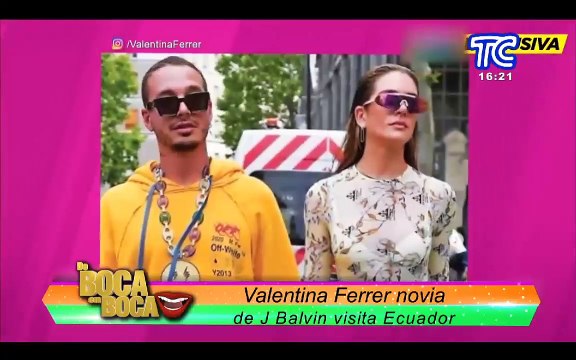 La modelo Valentina Ferrer, novia de J-Balvin, está en el Ecuador y conversó en EXCLUSIVA con De Boca en Boca
