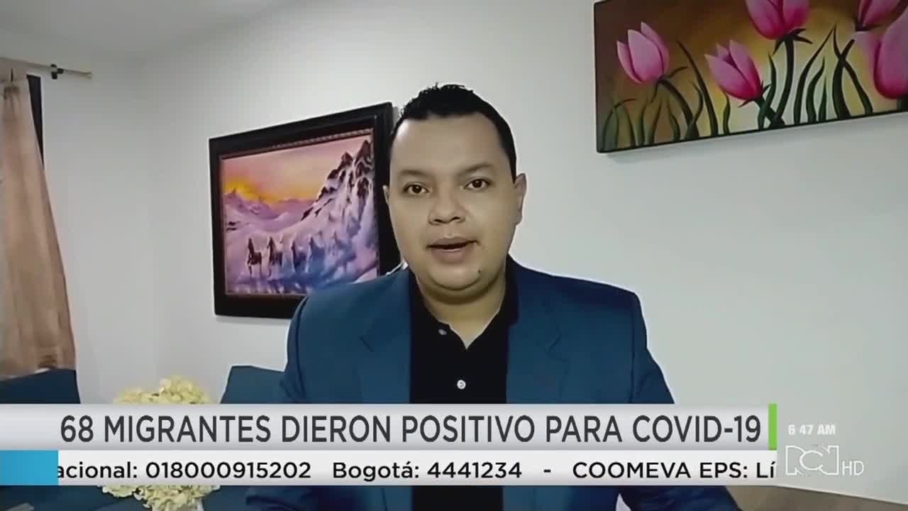 En Necoclí 68 migrantes varados dieron positivo para covid-19