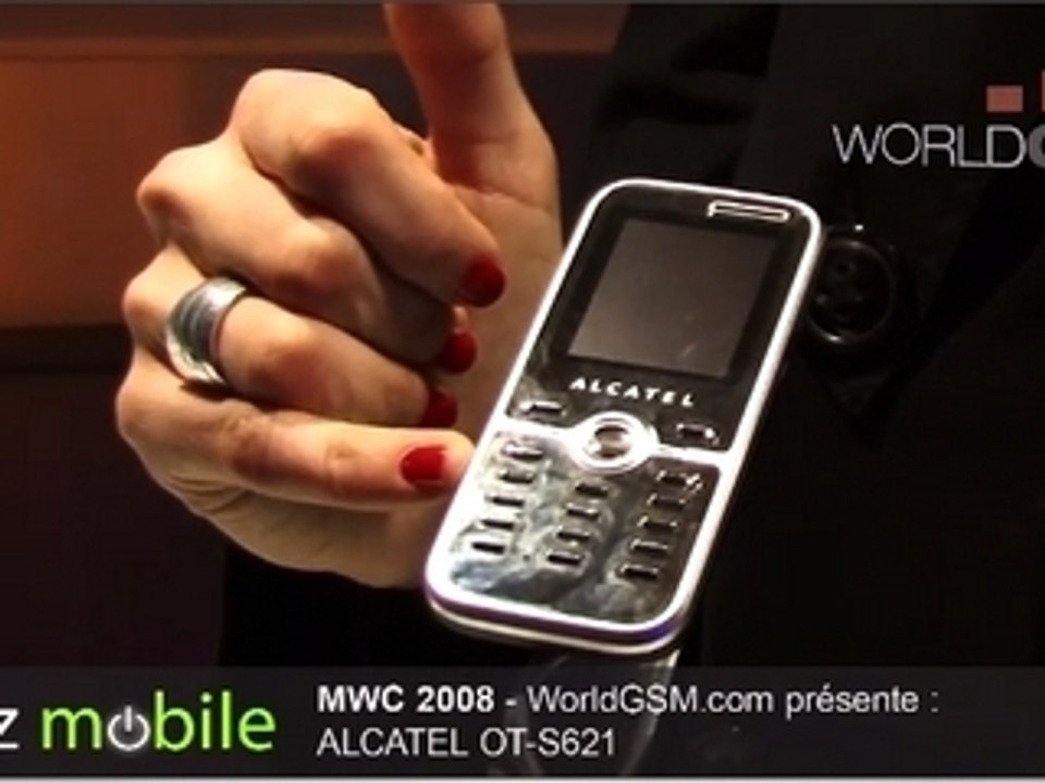 MWC 2008 ALCATEL OT-S621 WORLDGSM