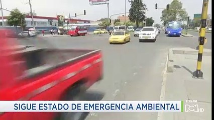 Indicadores de calidad de aire no presentaron mejoras en Bogotá