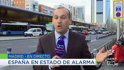 Declaran estado de alarma en España por propagación del coronavirus