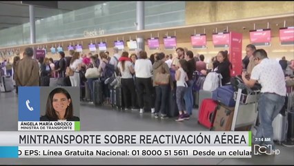 Distrito aún no ha hecho solicitud formal para reapertura del aeropuerto El Dorado