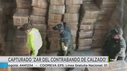 ‘Zar del contrabando de zapatos’ fue capturado en Barranquilla