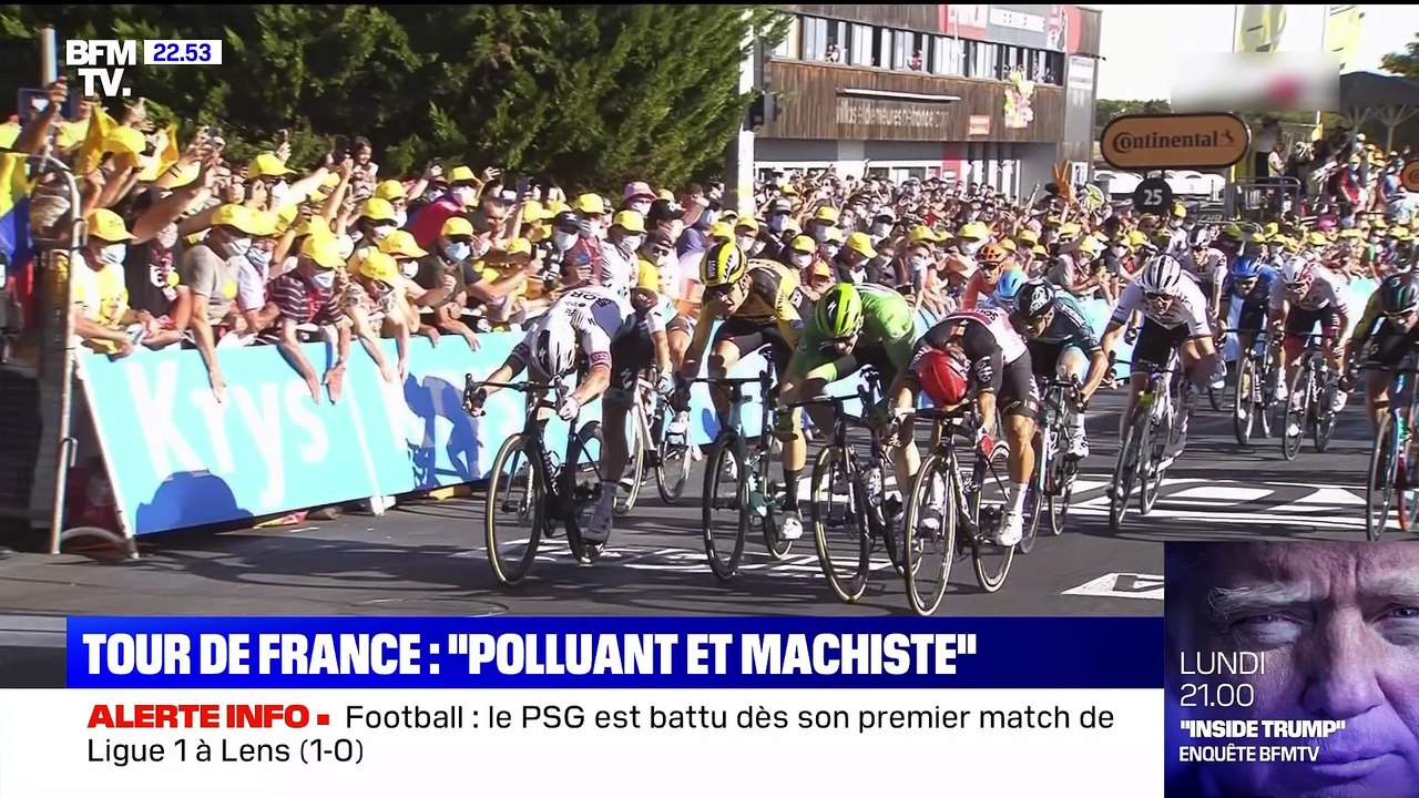 Le plus de 22H Max: le Tour de France est "machiste et polluant" selon Grégory Doucet - 10/09