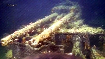 Navio de guerra nazista é encontrado