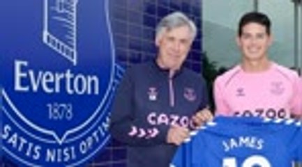 Ancelotti and James thrilled to be reunited at Everton