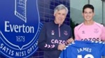 Ancelotti and James thrilled to be reunited at Everton
