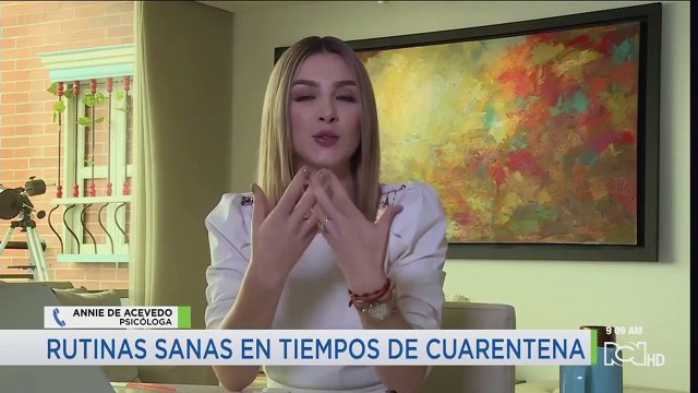 La doctora Annie de Acevedo explica cómo manejar las emociones durante el aislamiento