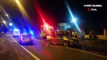 İzmir'de korkunç kaza: 2 ölü, 2 yaralı