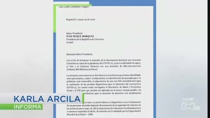 Luis Carlos Sarmiento Angulo realiza millonaria donación para lucha contra COVID-19