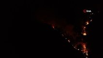 Pozantı’daki orman yangınına müdahale devam ediyor- Adana’nın Pozantı ilçesindeki orman yangını havadan görüntülendi