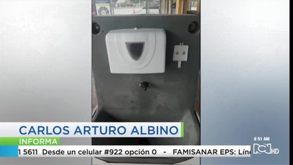 Hurtan elementos de baños de Transmilenio para combatir coronavirus