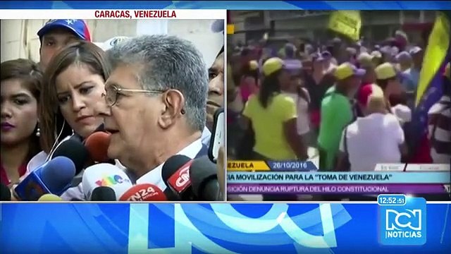 Oposición venezolana marcha este miércoles en varias ciudades