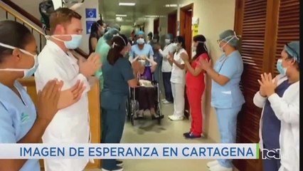 Mujer de 85 años venció al coronavirus en Cartagena