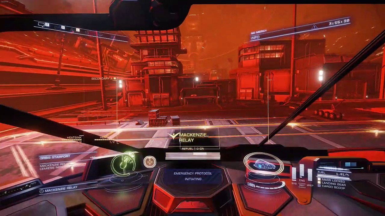 Elite Dangerous - Burning Station Rescue Mission