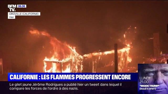 En Californie, les incendies continuent de progresser